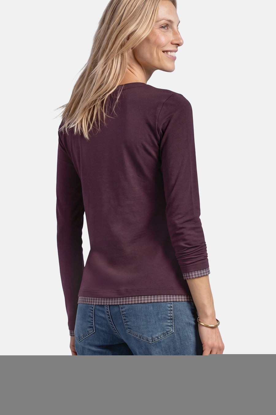 Top (lange mouwen) rood - STREET ONE