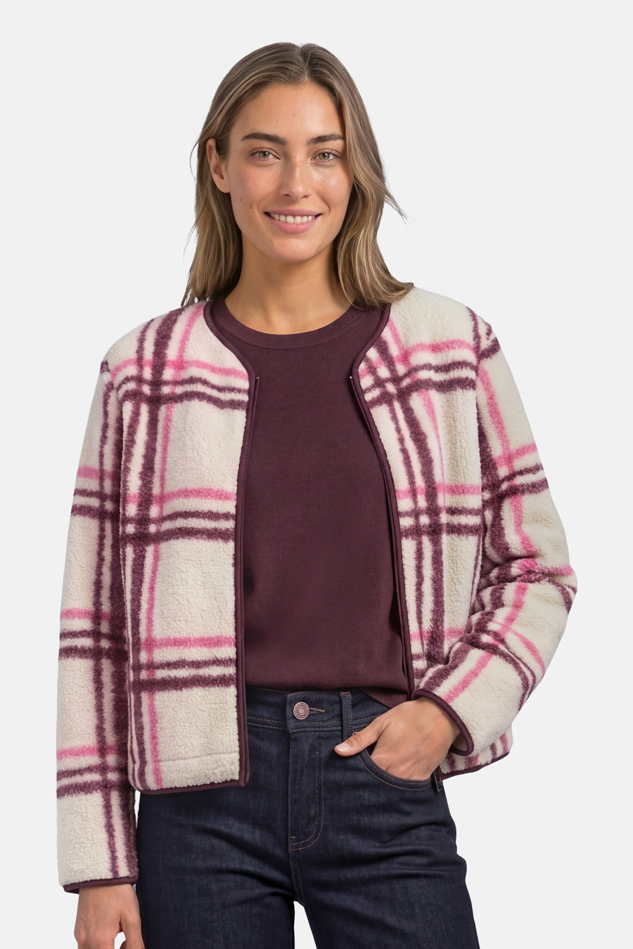 Dames tops jas bomber multicolore - STREET ONE