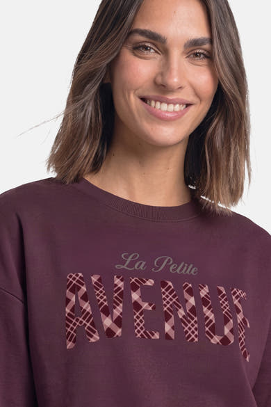 Sweat col rond rouge - STREET ONE
