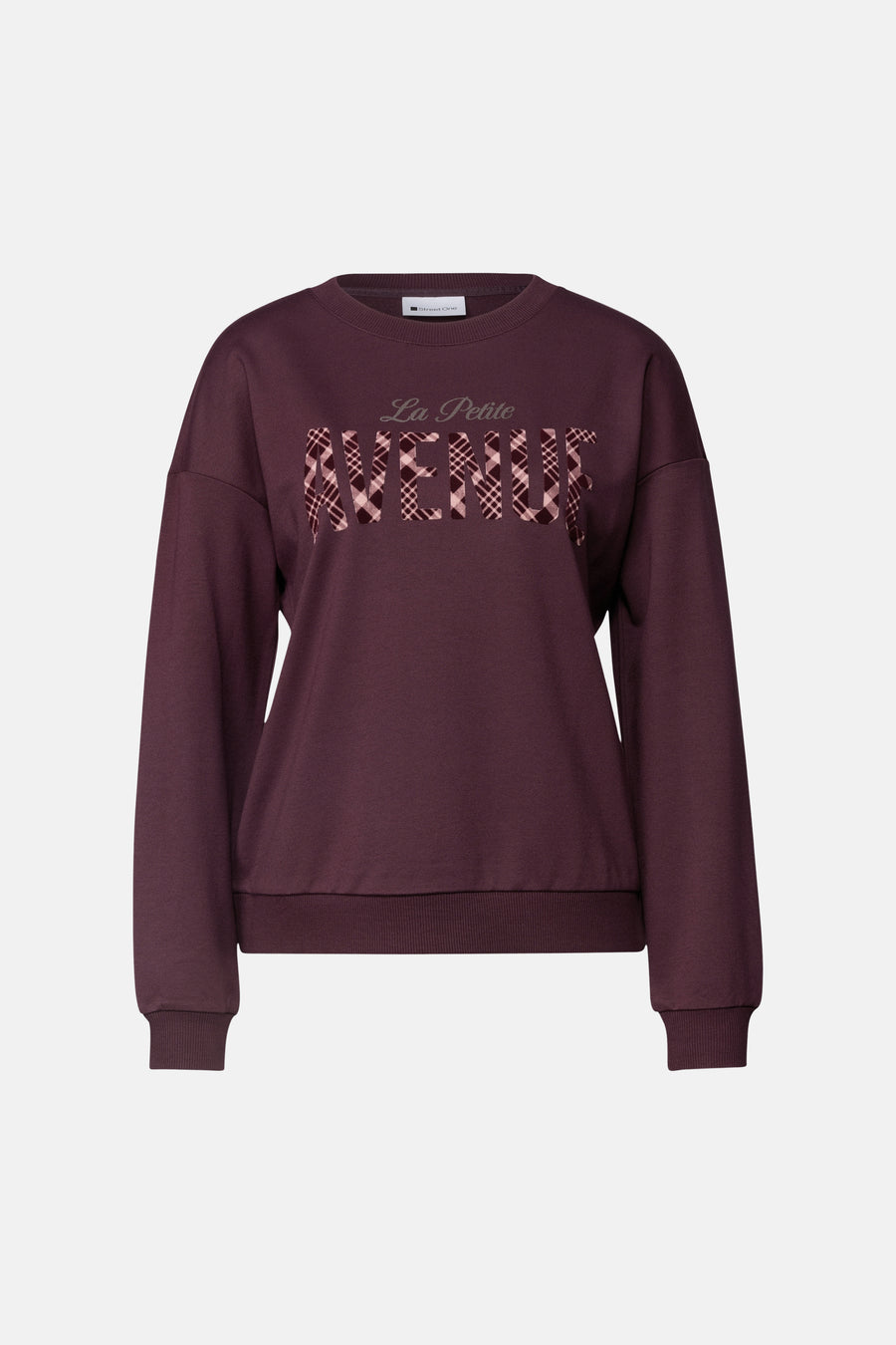 Sweat col rond rouge - STREET ONE