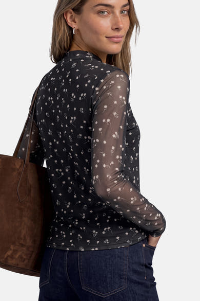 T-shirt (manches longues) brun - STREET ONE