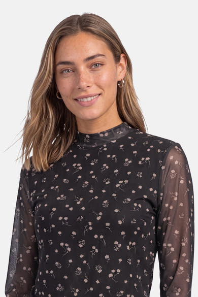 T-shirt (manches longues) brun - STREET ONE
