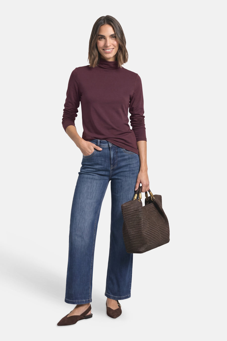 Top (lange mouwen) rood - STREET ONE