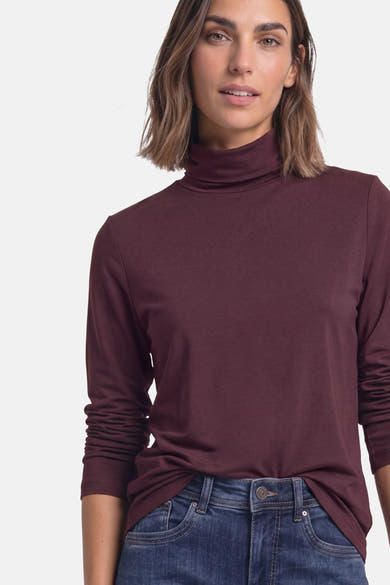 Top (lange mouwen) rood - STREET ONE