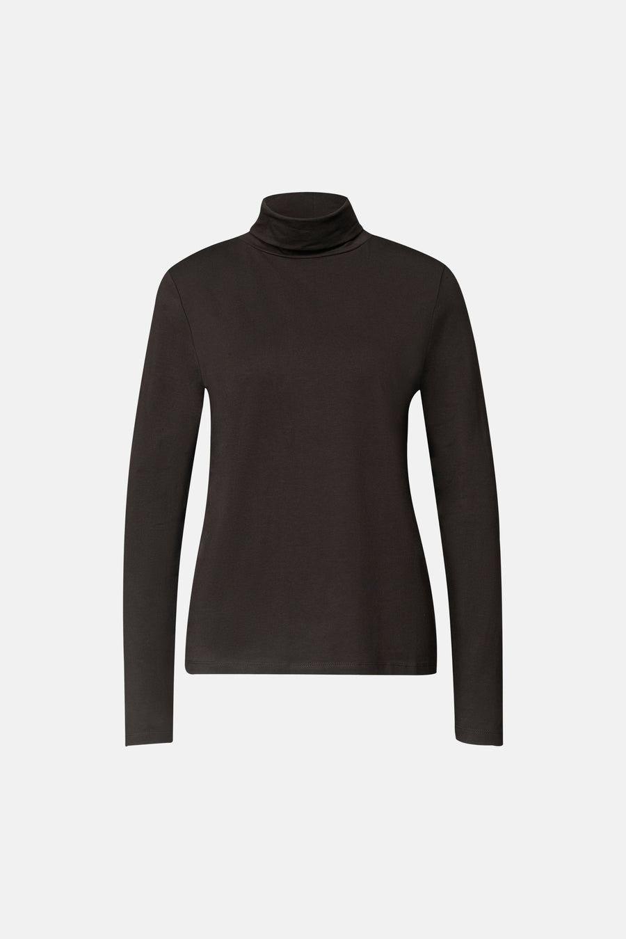 Top uni manches longues brun - STREET ONE