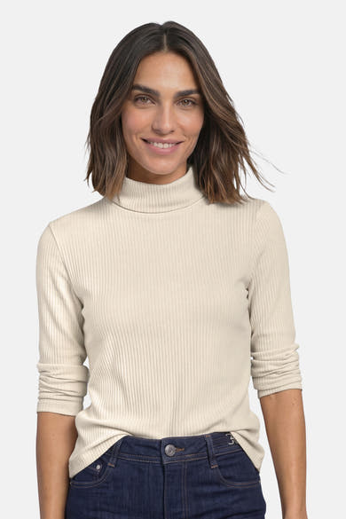 Top (manches longues) beige - STREET ONE