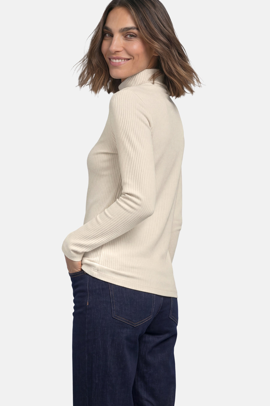 Top (manches longues) beige - STREET ONE