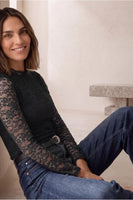 T-shirt (manches longues) noir - STREET ONE