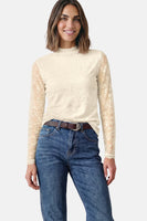 T-shirt (lange mouwen) wit - STREET ONE