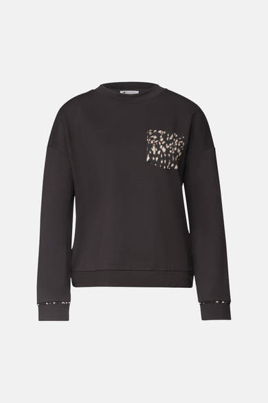 Top (lange mouwen) bruin - STREET ONE
