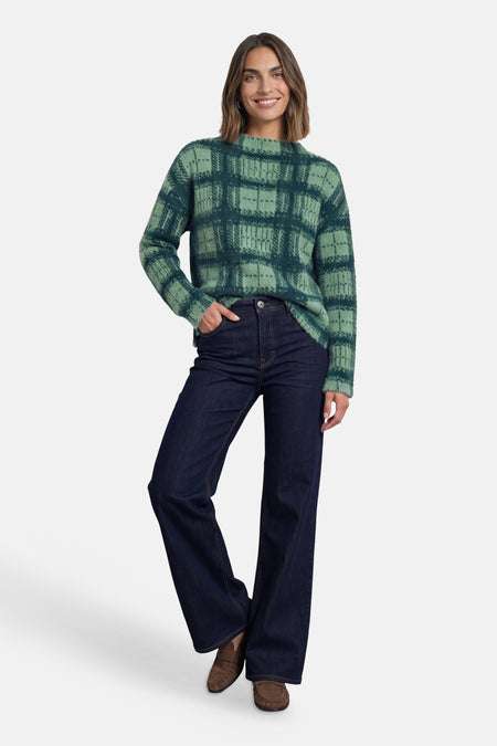 Pull col O - multicolore