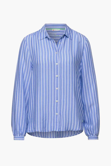 Chemise &agrave; manches longues - bleu