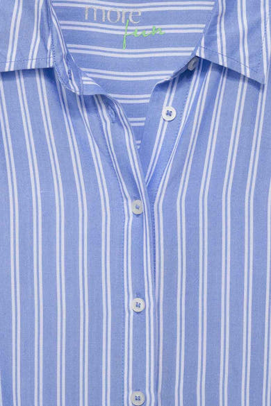 Chemise &agrave; manches longues - bleu