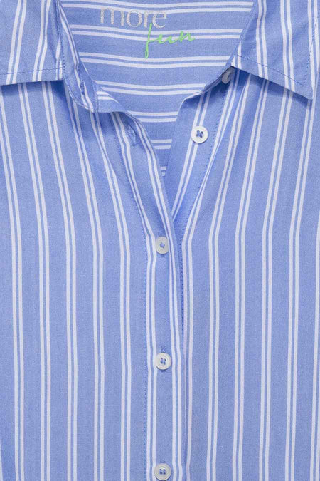 Chemise &agrave; manches longues - bleu
