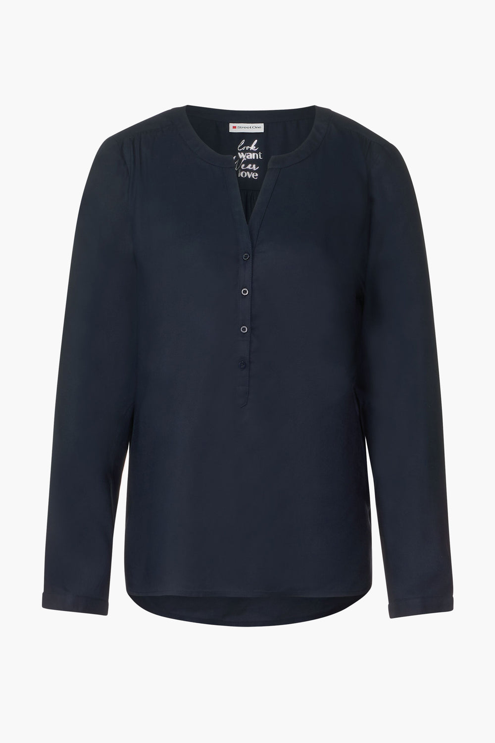 Chemisier (manches longues) Bleu - STREET ONE