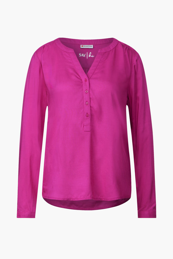 Chemisier (manches longues) Rose - STREET ONE