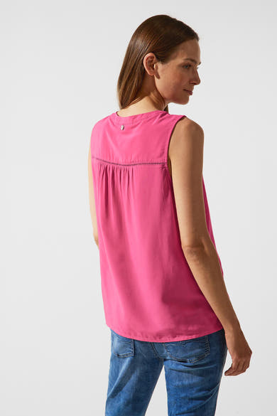 Blouse sans manches - rose