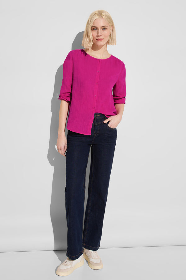 Chemisier (manches longues) Rose - STREET ONE