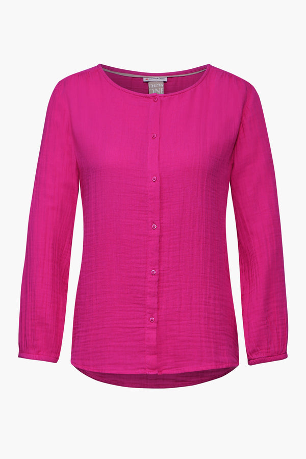 Chemisier (manches longues) Rose - STREET ONE