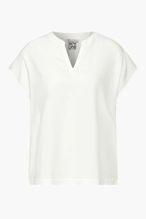 Chemisier (manches courtes) Blanc - STREET ONE