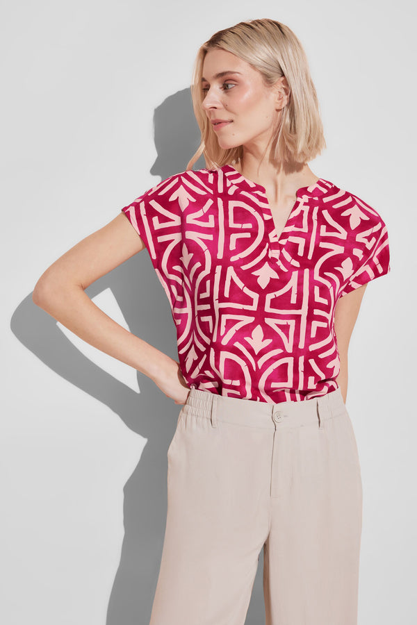 Chemisier (manches courtes) Rose - STREET ONE