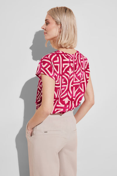 Chemisier (manches courtes) Rose - STREET ONE