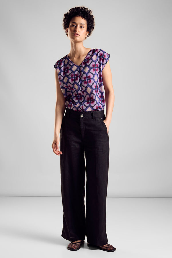 Chemisier (sans manches) Mauve - STREET ONE