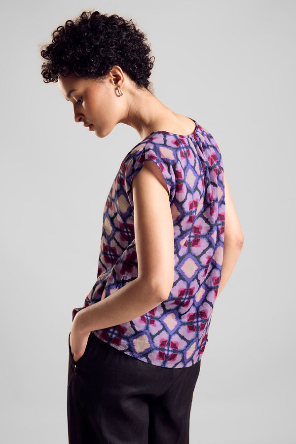 Chemisier (sans manches) Mauve - STREET ONE