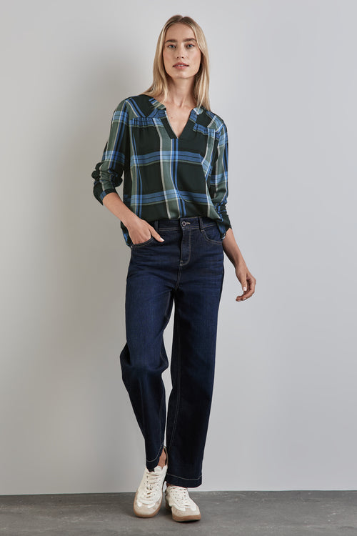 Blouse met lange mouwen - green