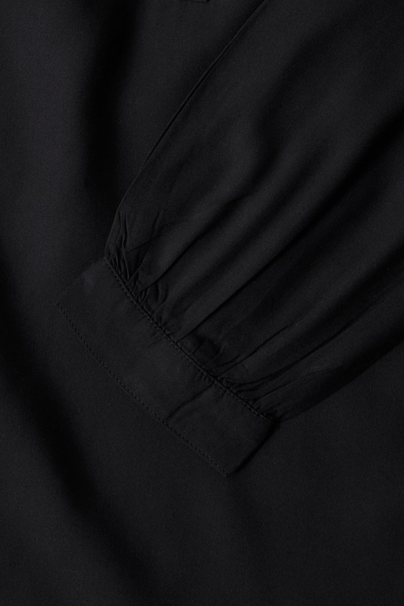 Blouse met lange mouwen - zwart