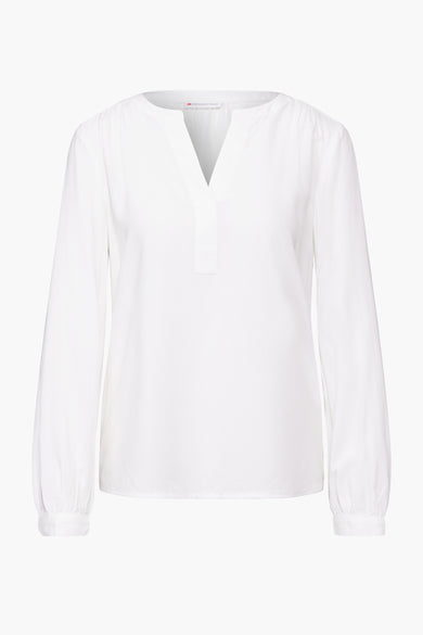 Blouse met lange mouwen - ecru