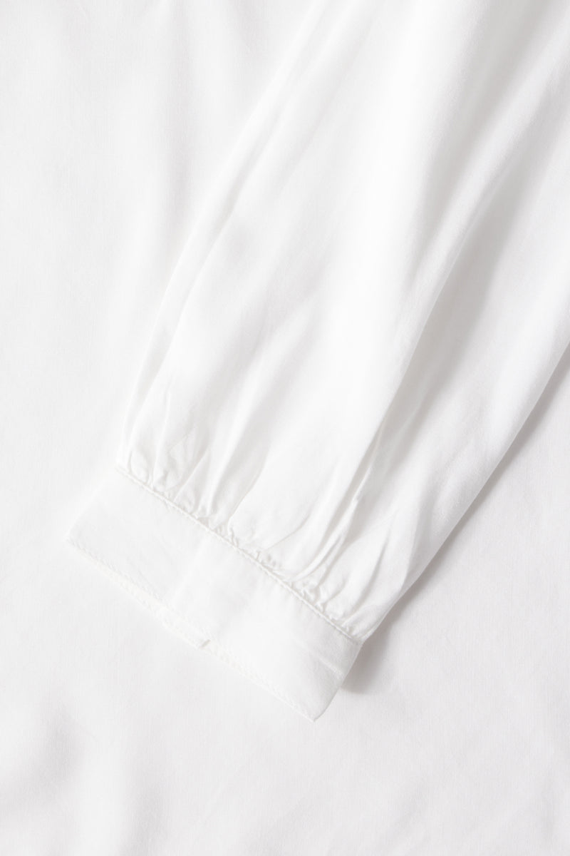 Blouse met lange mouwen - ecru