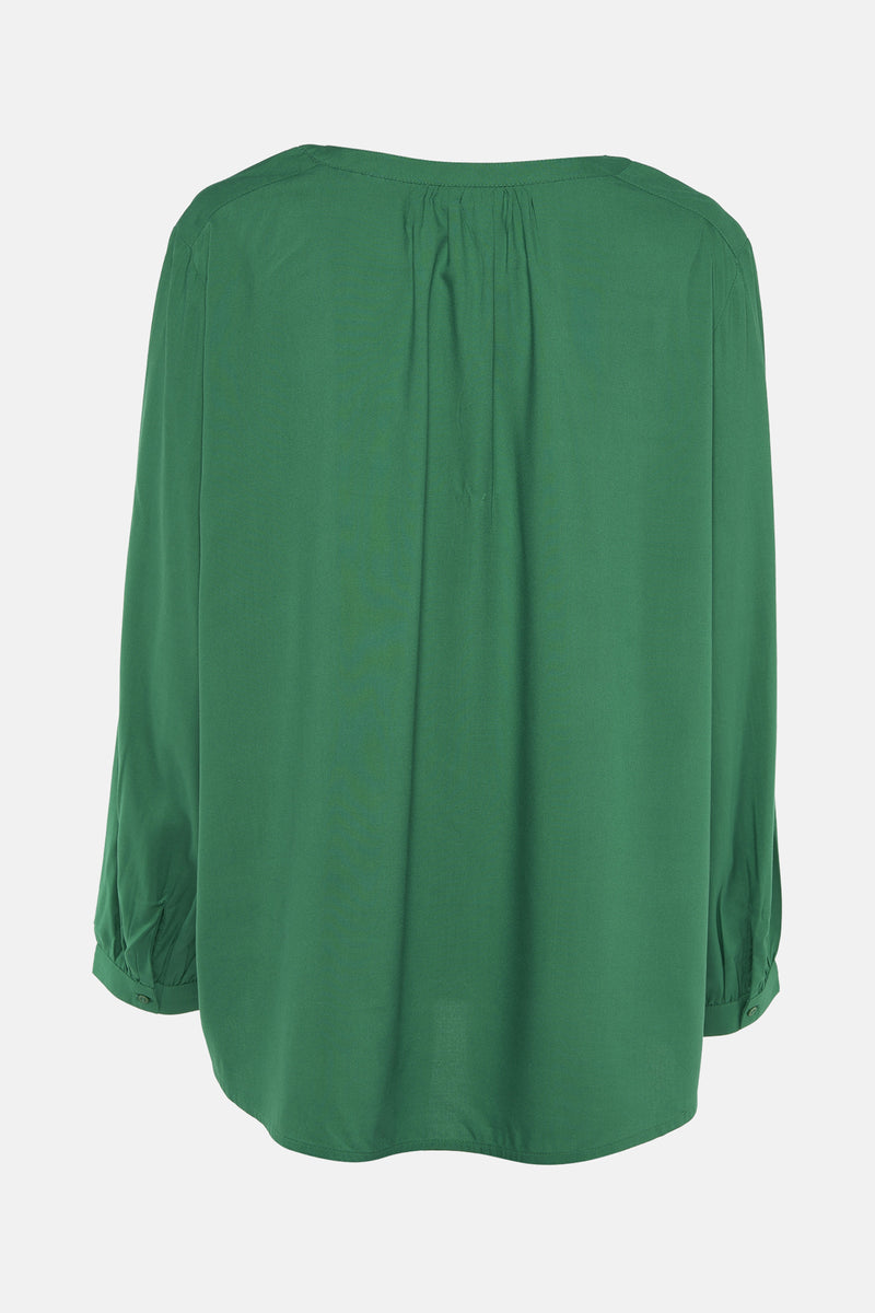 Blouse met lange mouwen - groen