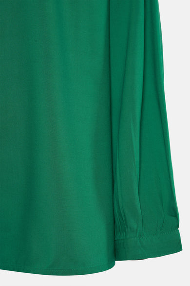 Blouse met lange mouwen - groen