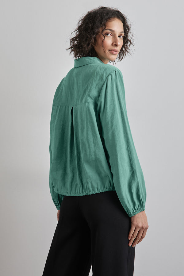 Blouse (lange mouwen) GREEN - STREET ONE