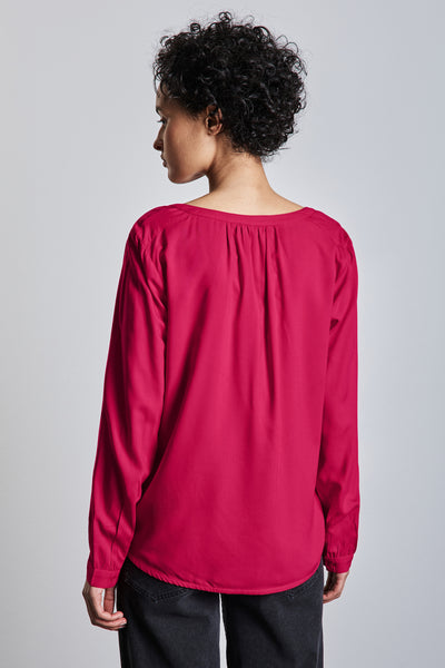 Chemisier (manches longues) Rose - STREET ONE