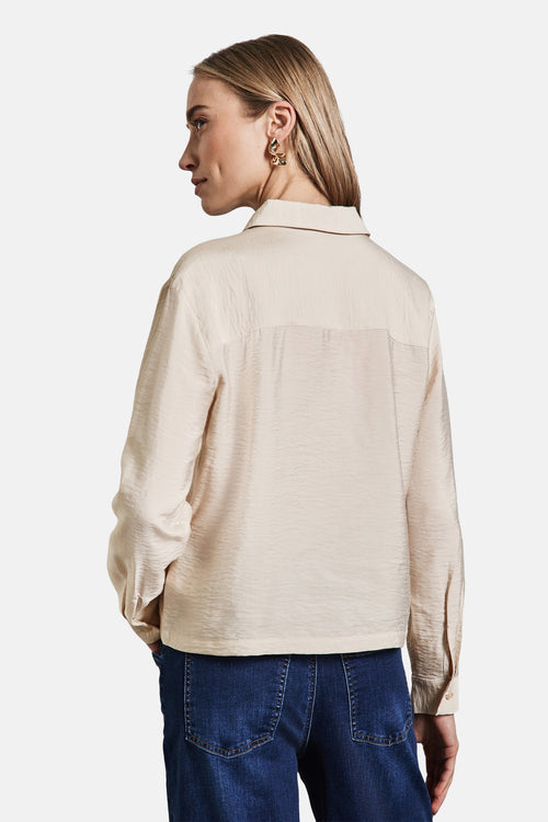 Hemd (lange mouwen) Beige - STREET ONE