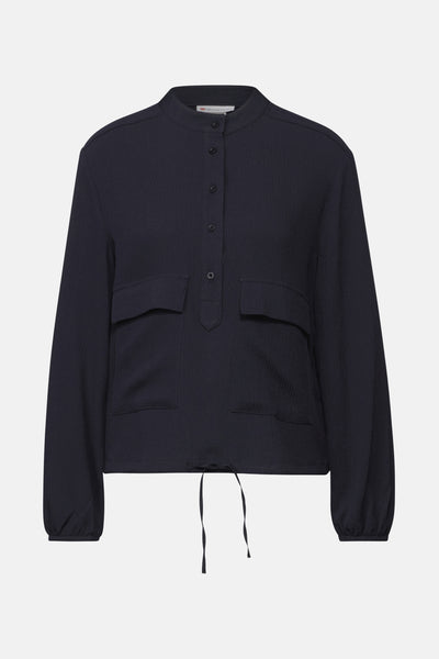 Blouse (lange mouwen) Blauw - STREET ONE