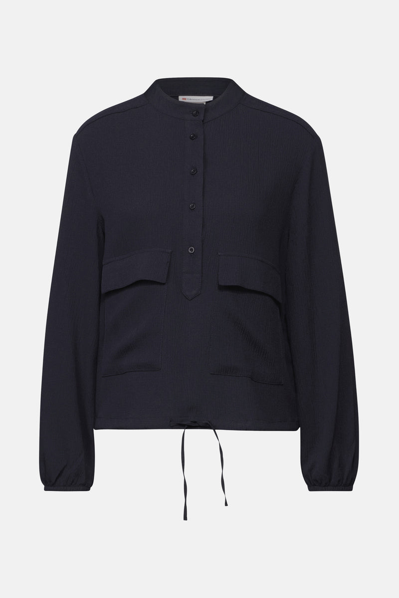 Chemisier (manches longues) bleu - STREET ONE - STREET ONE - 5