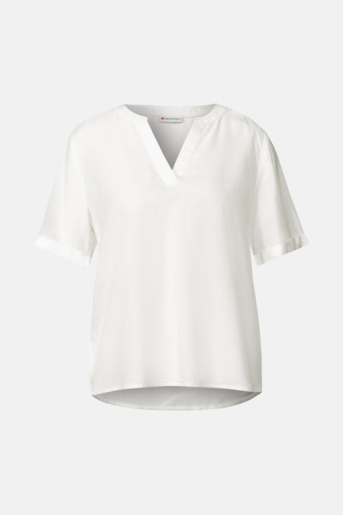 Blouse à manches courtes - blanc