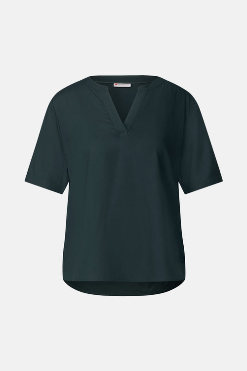Blouse (korte mouwen) Groen - STREET ONE
