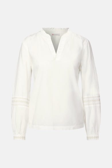 Chemisier (manches longues) blanc - STREET ONE - STREET ONE - 7