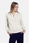Chemisier (manches longues) blanc - STREET ONE