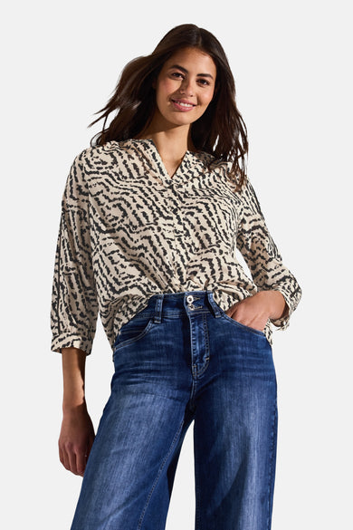 Chemisier (manches longues) multicolore - STREET ONE - STREET ONE - 7