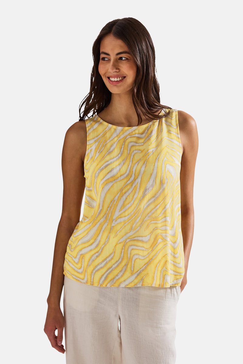 Top (zonder mouwen) ecru - STREET ONE