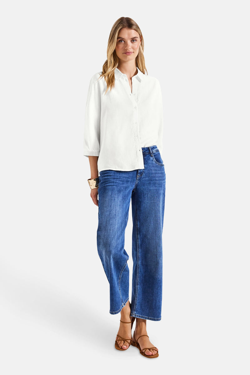 Hemd (lange mouwen) wit - STREET ONE