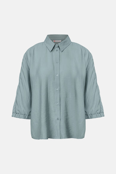 Hemd (lange mouwen) blauw - STREET ONE