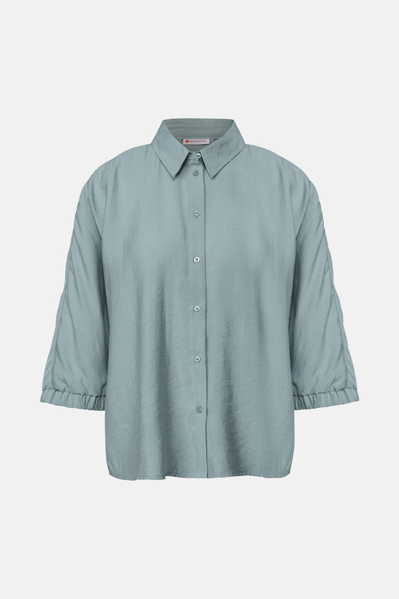 Hemd (lange mouwen) blauw - STREET ONE