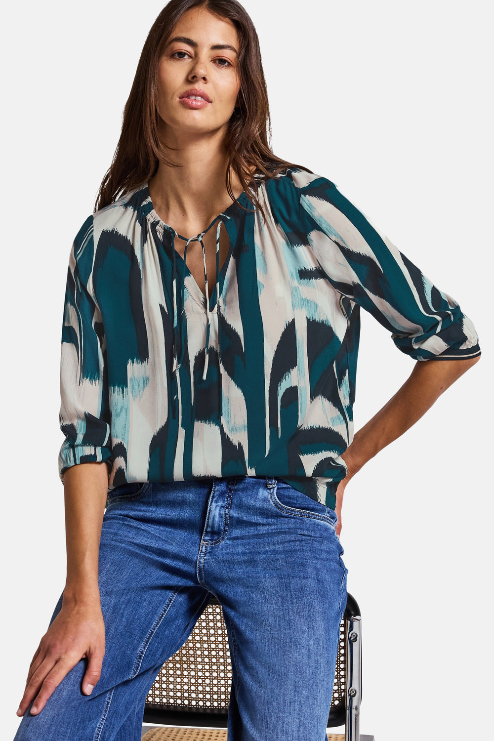 Blouse (lange mouwen) multicolor - STREET ONE