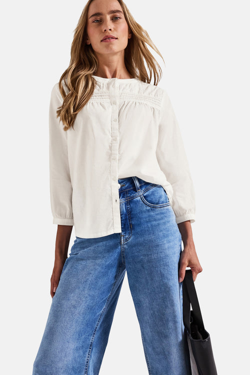 Hemd (lange mouwen) wit - STREET ONE